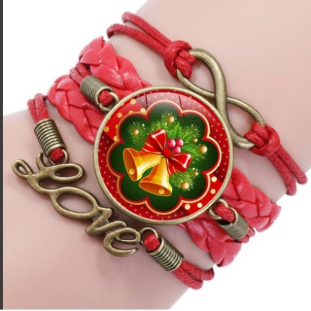 Holiday Bell Wrap Bracelet